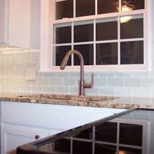 Subway tile is a classic choice for a kitchen backsplash. White Glass Subway Tile Houzz