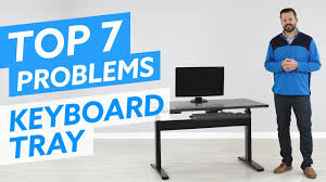 Its streamlined design offers a tidy look. Top 7 Problems And Solutions For Computer Keyboard Trays Youtube