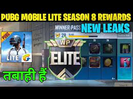 Pubg Mobile Lite Season 8 Leaks Outfits 8 Weeks Mission Season 8 Winner Pass Rewards Youtube