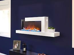 A wall mount electric fireplace is a great option for that rare chilly night, or for those rooms that always seem to be colder than the others. Napoleon 60 In Stylus Wall Mount Electric Fireplace Electric Fireplaces Direct