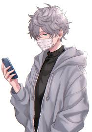Poto anime cowok pake masker. 39 Memakai Masker Gambar Anime Cowok Keren Bertopi Terbaik Lingkar Png