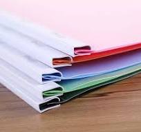 Buckle Organizer Pockets Office School 5-Pack Rotating File Folders - A4  Side Open Binder With Buckle For Office & School Multi-pocket Office Folders