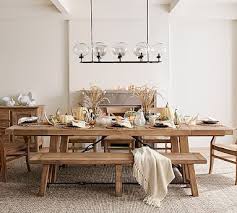 Dining tables especially can get pretty pricy when your looking for solid hardwood and long lasting tables! Benchwright Extending Dining Table Reclaimed Wood Dining Table Extendable Dining Table Modern Farmhouse Dining