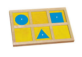 Sensorial Geometry Montessori Materials 4 Sale