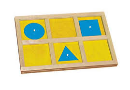 sensorial geometry montessori materials 4 sale