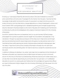 This Statement Of Purpose For Business Analytics Sample Is All You Need To Start Writing Get More S Hospitality Management Writing Services School Application