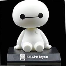Amazon Com Danuc Pop Big Hero 6 Baymax Cute Cartoon Bobblehead Doll Toy Car Accessories Dashboard Bobblehead For Car Big Hero 6 Baymax Baymax Bobblehead Doll