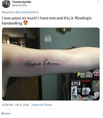 Author J K Rowling Reveals She Has A Latin Alchemy Tattoo Etched On Her Wrist Daily Mail Online