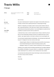 While your résumé won't get you the job you really want, if you're following a standard hiring process, a good co. It Cover Letter Examples Expert Tips Free Resume Io