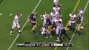 I think the best way for them to neutralize the. 2013 Bcs National Championship Game 1 Notre Dame Vs 2 Alabama Highlights Youtube