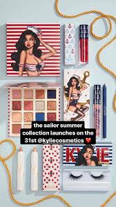 The kylie jenner eye palettes are your secret weapon to create the perfect kylie eye and recreate kylie's favorite looks or customize your own. Kylie Jenner S Next Sailor Summer Makeup Collection Looks Bomb Check Out Here The Fashion Central