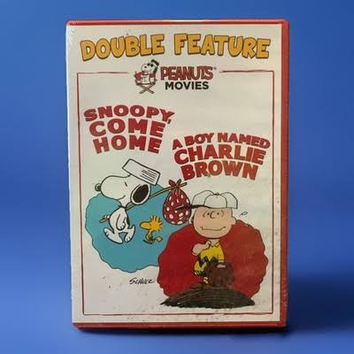 Peanuts Double Feature: Snoopy Come Home & A Boy Named Charlie Brown DVD,  SEALED | eBay