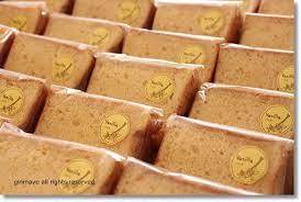 シフォンケーキのカット ラッピングの仕方 シフォンケーキ ラッピング ケーキ ラッピング ケーキの包装