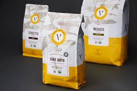 Cafe Virtuoso Coffee Packaging Coffee Packaging Coffee Bag Design Food Packaging Design