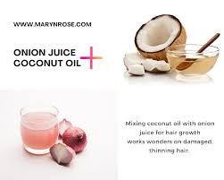 Avoiding the scalp, coat dry hair with a glob of coconut oil an hour or so before hitting the shower. 6 Superb Ways Of Using Onion Juice For Hair Growth Marynrose