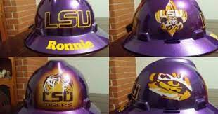 Zimmer Designz Airbrush Shop Homebased Business Painted Hard Hat Custom Paint Hard Hats
