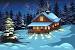 Winter Cabin Inside