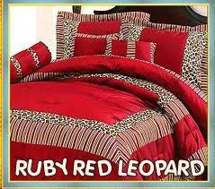 7pcs king leopard brown micro fur comforter set by kinglinen. Red Bedding Red Leopard Print Bedding Comforter Set Animal Wild Leopard Print Bedding Print Bedding Comforter Sets