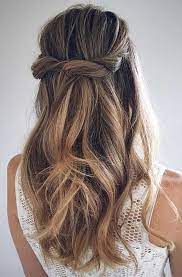 29 Beautiful Half Up Half Down Hairstyles Hair Styles Long Hair Styles Cute Hairstyles For Medium Hair