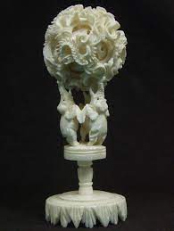 What is the biggest puzzle ball? Antique Chinese Ivory Puzzle Ball On Elephant Stand 439572 Sellingantiques Co Uk