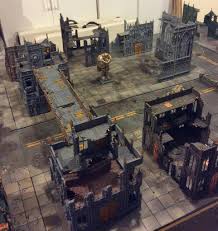 Imperial Sector Full Table Example Warhammer Terrain Wargaming Terrain Terrain