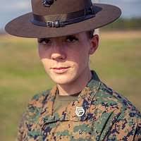 Marine 2nd Lt. Santiago Quintana, student at The Basic