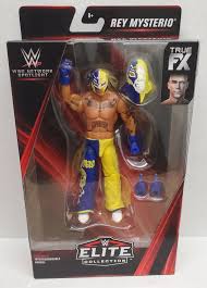It has a realistic look to it and comes with both a slam ring and an incorporated slam ball. Wwe Elite Collection Rey Mysterio Brand New Never Opened Nor Displayed Smoke Pet Free Storage Kept Please Vie Wwe Toys Wwe Action Figures Wwe Figures