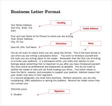 Free 7 Sample Format For Business Letter Templates In Pdf Ms Word