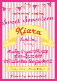 We did not find results for: Jual Kartu Undangan Ulang Tahun Invitation Card Sweet Seventeen Pink01 Di Lapak Smiley Kids Bukalapak