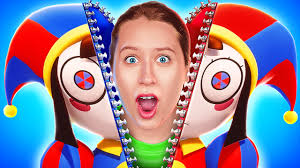 Transformation to Pomni from Digital Circus 🤡 Part 1. Prepare the face