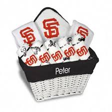 Designs By Chad And Jake Mlb Personalized San Francisco Giants Baby Gift Basket Buybuy Baby Baby Gift Basket Large Gift Handmade Gifts For Men