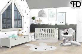 Jace Kidsroom Nurserythis Set Was Actually Planned For July 2016 But It Had A Little Delay I Didn T Like It Th Sims 4 Bedroom Sims 4 Cc Furniture Sims Baby