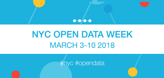 nyc opendata new york city celebrates open data week 2018