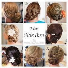 Pin By Jennifer Muller On Hair Side Bun Hairstyles Hair Styles Wedding Hair Side
