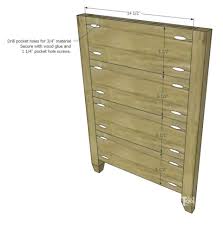 Top drawer features cedar lining. Farmhouse X Nightstand Plans Her Tool Belt