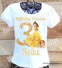 Princess Belle Birthday Shirt Belle Birthday Belle Birthday Party Birthday Shirts