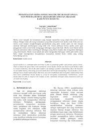 Apa saja tugas seorang ibu rumah tangga? Pdf Pemanfaatan Media Sosial Bagi Ibu Ibu Rumah Tangga Dan Pemuda Di Desa Arjasari Kecamatan Arjasari Kabupaten Bandung