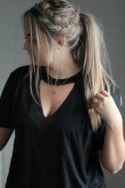 Thereafter, cut out the fringes at the bottom side of the shirt. Diy Cut Out V Neck Choker Tee Tutorial Cassie Scroggins