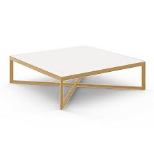 If the sofa part of the sectional has 3 cushions and is longer, then an oversized rectangular coffee table may be best. Knoll Krusin Square Coffee Table With Glass Or Laminate Table Top Mk14 118 On Size 10 Table Height Knoll Authorized Retailer