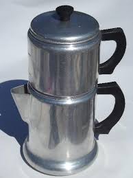 Vintage West Bend Kwik Drip Stovetop Drip O Lator Coffee Maker Pot Vintage Coffee Pot Coffee And Espresso Maker Coffee Pot