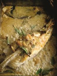 Put the fillets in a dish in the fridge and let them sit there for an hour. Monkfish With Sage And Roasted Garlic Recipe Monkfish Recipes Recipes Roasted Garlic Recipe