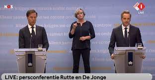 Перевод контекст een persconferentie vandaag c голландский на русский от reverso context: Persconferentie Rutte De Jonge Coronamaatregelen Blijven Maar Met Mate Vandaag En Morgen Net