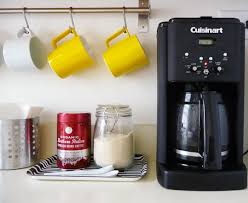 Convenient and well functioning, this coffeemaker is the best options for compact kitchens and homes. Space Saver In The Kitchen Hanging Mugs Livesimplybyannie