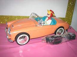 Vintage Mattel Barbie Austin Healey Radio Car 1996 Barbie Doll 1962 Austin Healey Replica Car Radio In New Condition Barbie Car Mattel Barbie Barbie