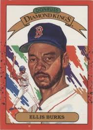 1990 BBC Uncut Sheet JOE CARTER ELLIS BURKS E DAVIS NEVER INSERTED IN  MAGAZINE