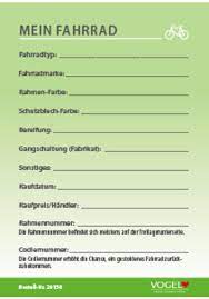 Im rahmen der verkehrserziehung sollen ihre kinder in der grundschule durch theoretische. Fahrradpass Zur Erfolgreichen Radfahrausbildung Online Kaufen Im Verlag Heinrich Vogel Shop