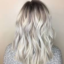 Shades Of Silver Behindthechair Com Bleach And Tone Grey Blonde Hair Hair Color Techniques