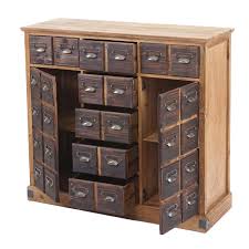 Als stabiler rahmen fungiert hier ein pulverbeschichtetes eisengestell in schwarz, das dem ca. Apothekerschrank Hwc F33 Schubladenkommode Tanne Holz Massiv 90x100x35cm Ebay