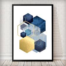 We did not find results for: East Urban Home Geometric Hexagon Navy Gold Grey Abstract Picture Frame Print On Paper Reviews Wayfair Co Uk