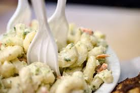 While macaroni is still hot, sprinkle on vinegar and add carrot and onion. Category Macaroni Salad Wikimedia Commons